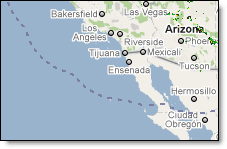 Radar Coverage Area